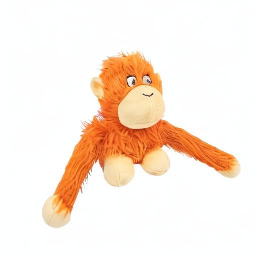 Best Pet Supplies Interactive Squeaky Dog Chew Toy, Ideal Dog Toys for Chewers, Small, Medium & Large Dogs, and Fetch Lovers - Crinkle Duck (Yellow), Large