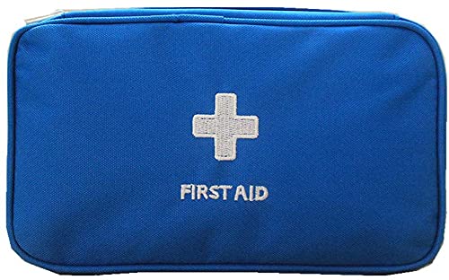 PenyaZo First Aid Bag - First Aid Kit Bag Empty for Home Outdoor Travel Camping Hiking, Mini Empty Medical Storage Bag Portable Pouch (Red)