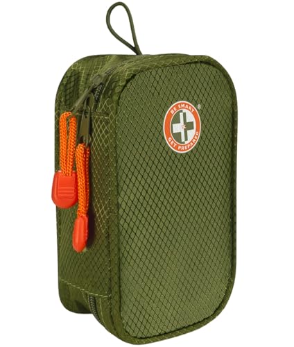 Be Smart Get Prepared 180 Piece First Aid Kit: Clean, Treat, Protect Minor Cuts, Scrapes. Home, Office, Car, School, Business, Travel, Emergency, Survival, Hunting, Outdoor, Camping & Sports, FSA HSA