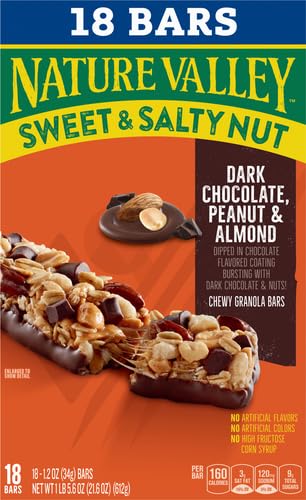 Nature Valley Sweet and Salty Nut Granola Bars, Peanut, 15 Bars, 18 oz