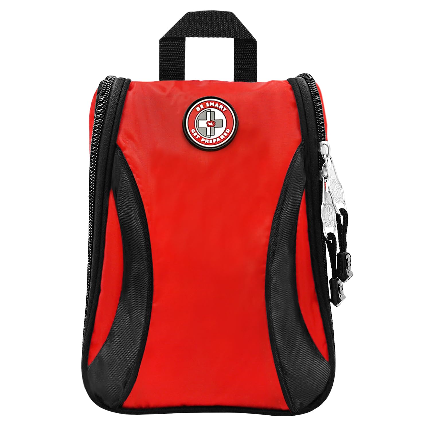 Be Smart Get Prepared 180 Piece First Aid Kit: Clean, Treat, Protect Minor Cuts, Scrapes. Home, Office, Car, School, Business, Travel, Emergency, Survival, Hunting, Outdoor, Camping & Sports, FSA HSA