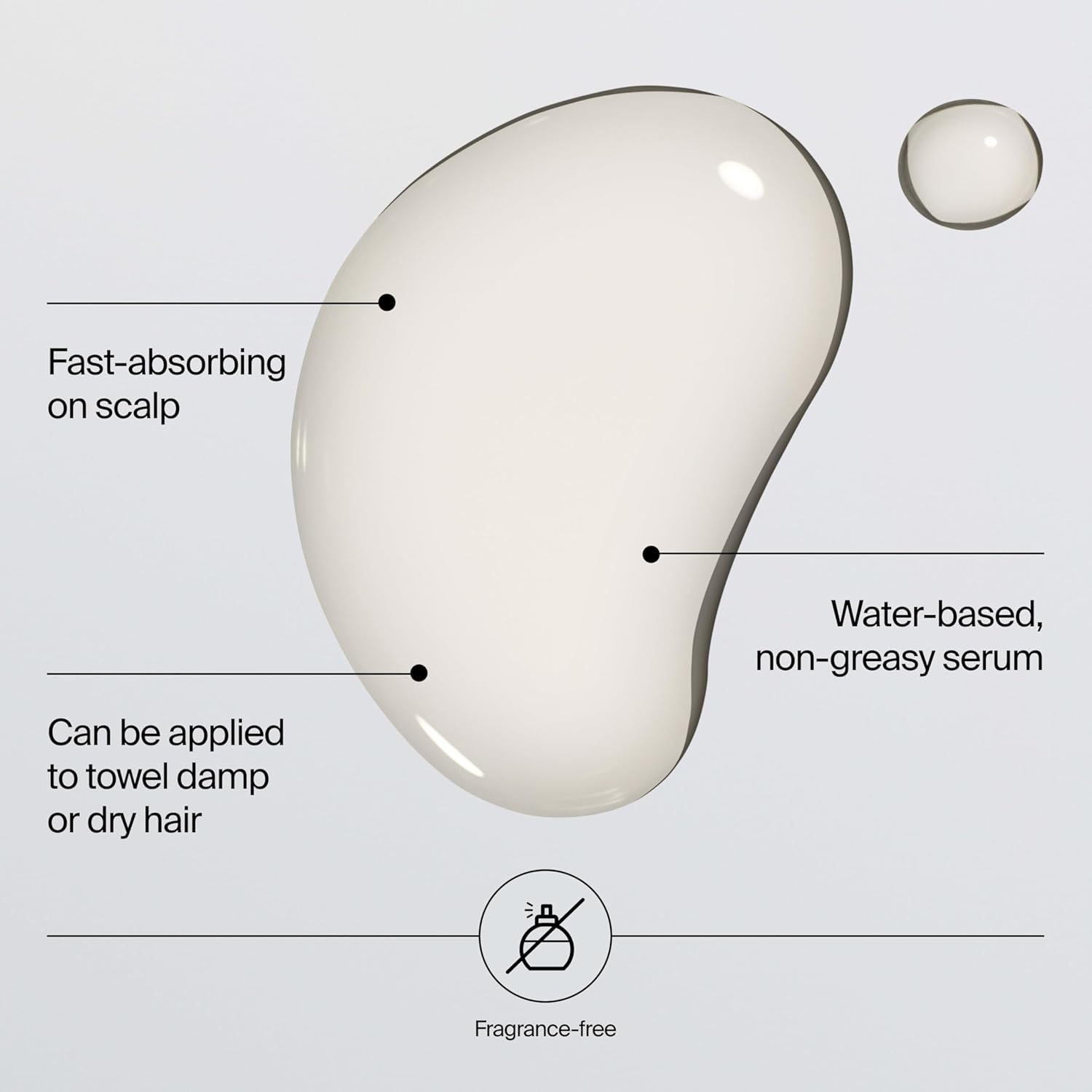 Neutrogena Hair Restore Advanced Growth Support Serum, Hair & Scalp Treatment with Micro-Peptide XP Complex to Revitalize Roots, Nourish Scalp, & Enhance Visible Hair Density, 1.7 fl. oz