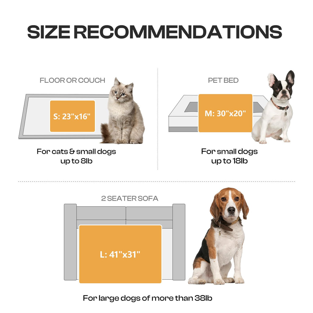 Luciphia 1 Pack 3 Blankets Super Soft Fluffy Premium Fleece Pet Blanket Flannel Throw for Dog Puppy Cat Paw Brown/Pink/White Small(23x16 inch)