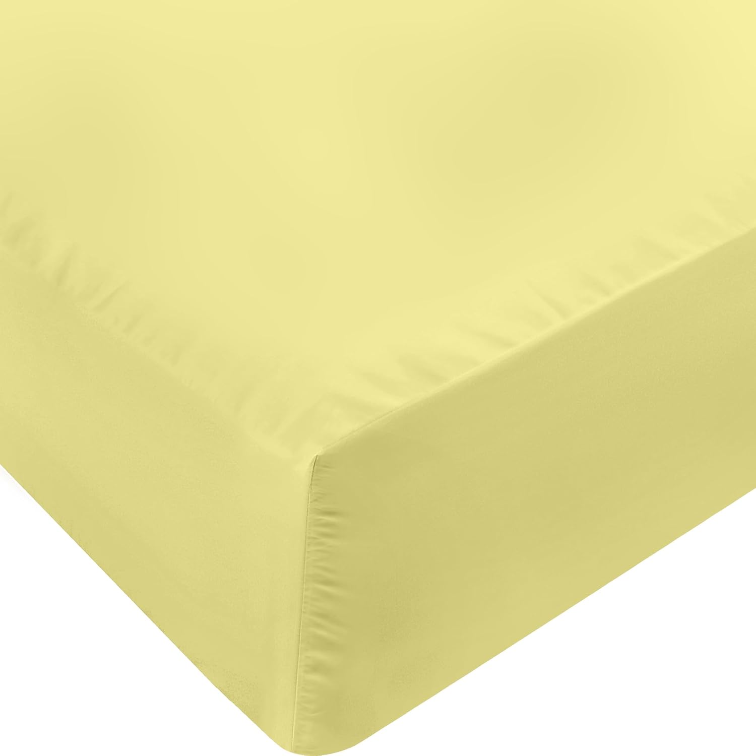 Utopia Bedding Queen Fitted Sheet - Bottom Sheet - Deep Pocket - Soft Microfiber - Shrinkage and Fade Resistant - Easy Care -1 Fitted Sheet Only (Beige)