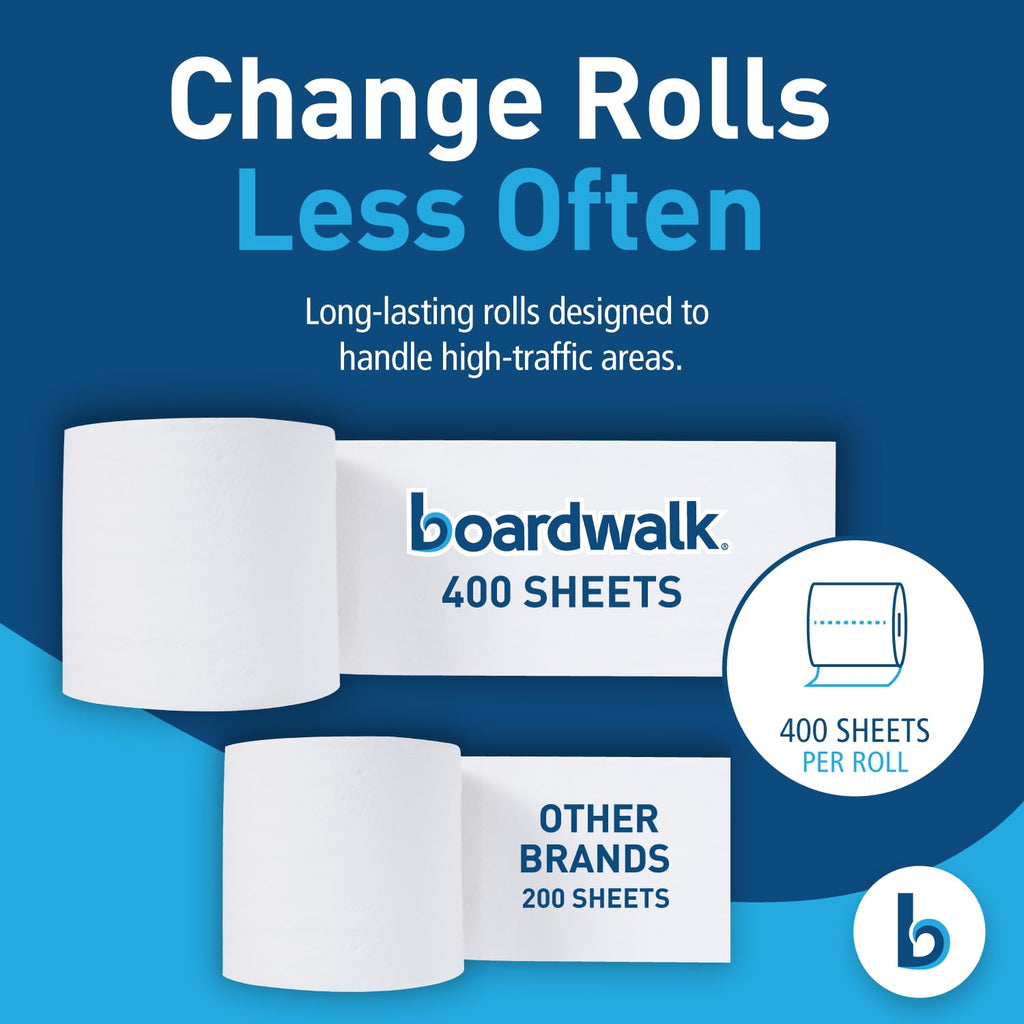 Boardwalk B6144 2-Ply Septic Safe Toilet Tissue - White (96/Carton)