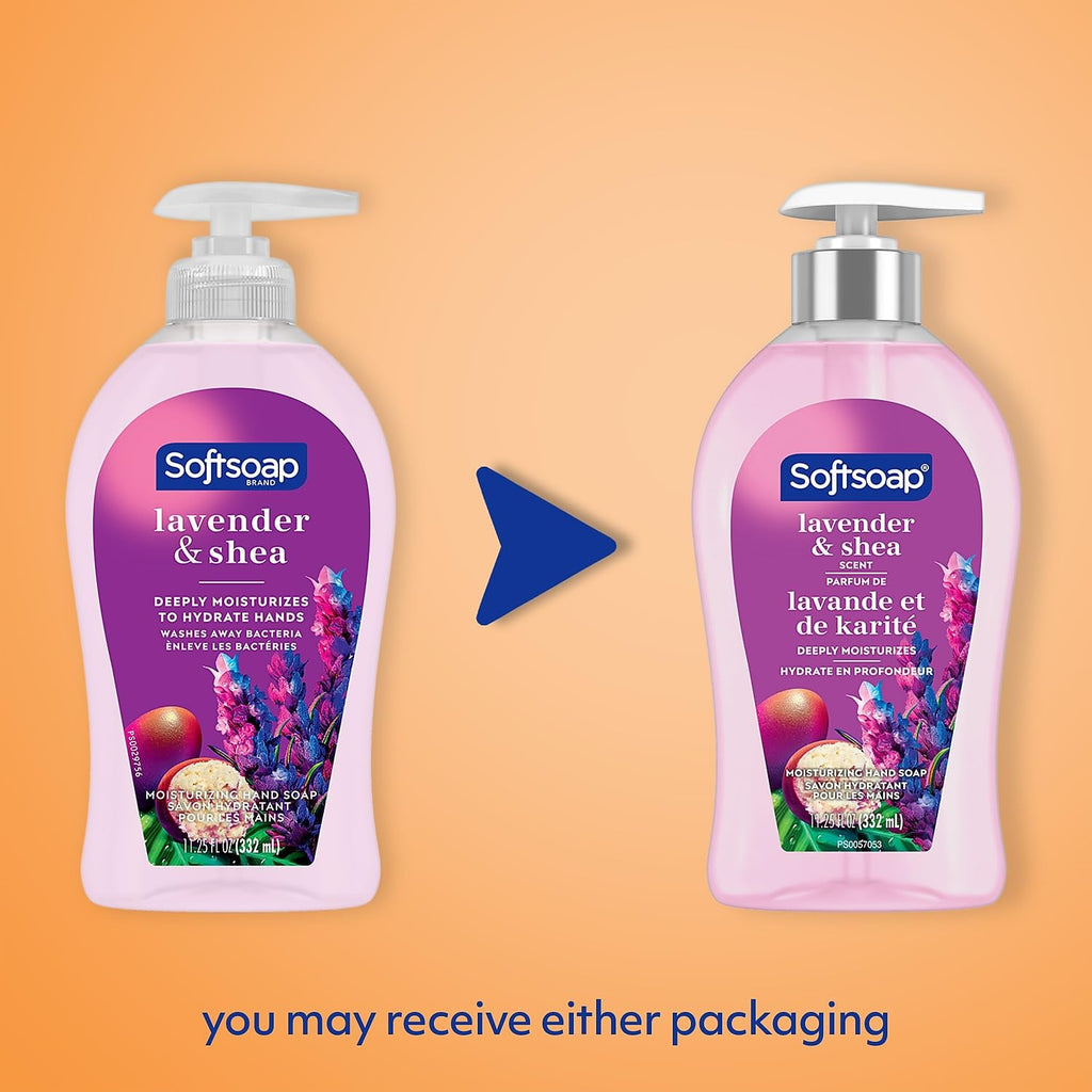Softsoap Deeply Moisturizing Liquid Hand Soap Pump Warm Coconut Milk, Vanilla, 11.25 Fl Oz