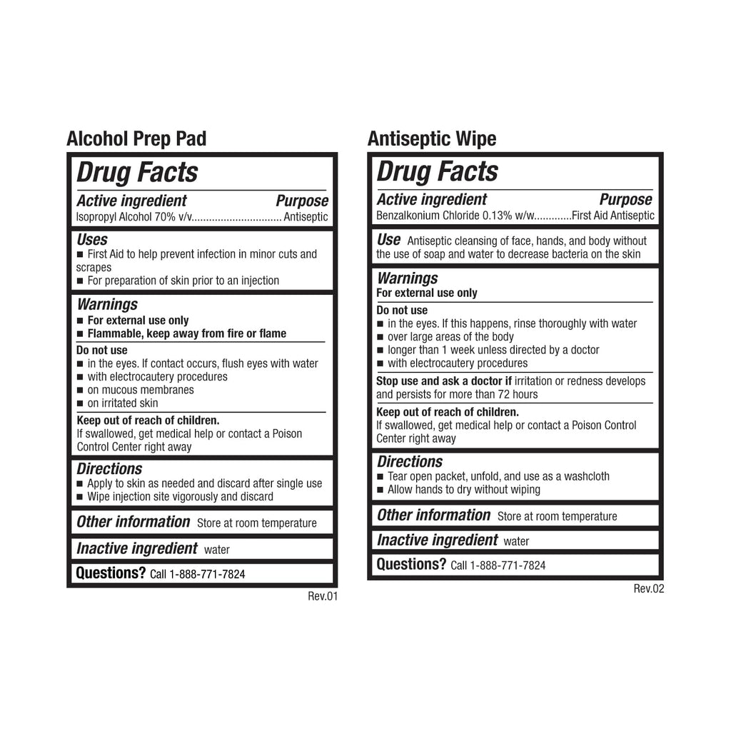 Be Smart Get Prepared 180 Piece First Aid Kit: Clean, Treat, Protect Minor Cuts, Scrapes. Home, Office, Car, School, Business, Travel, Emergency, Survival, Hunting, Outdoor, Camping & Sports, FSA HSA