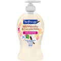 Softsoap Deeply Moisturizing Liquid Hand Soap Pump Warm Coconut Milk, Vanilla, 11.25 Fl Oz