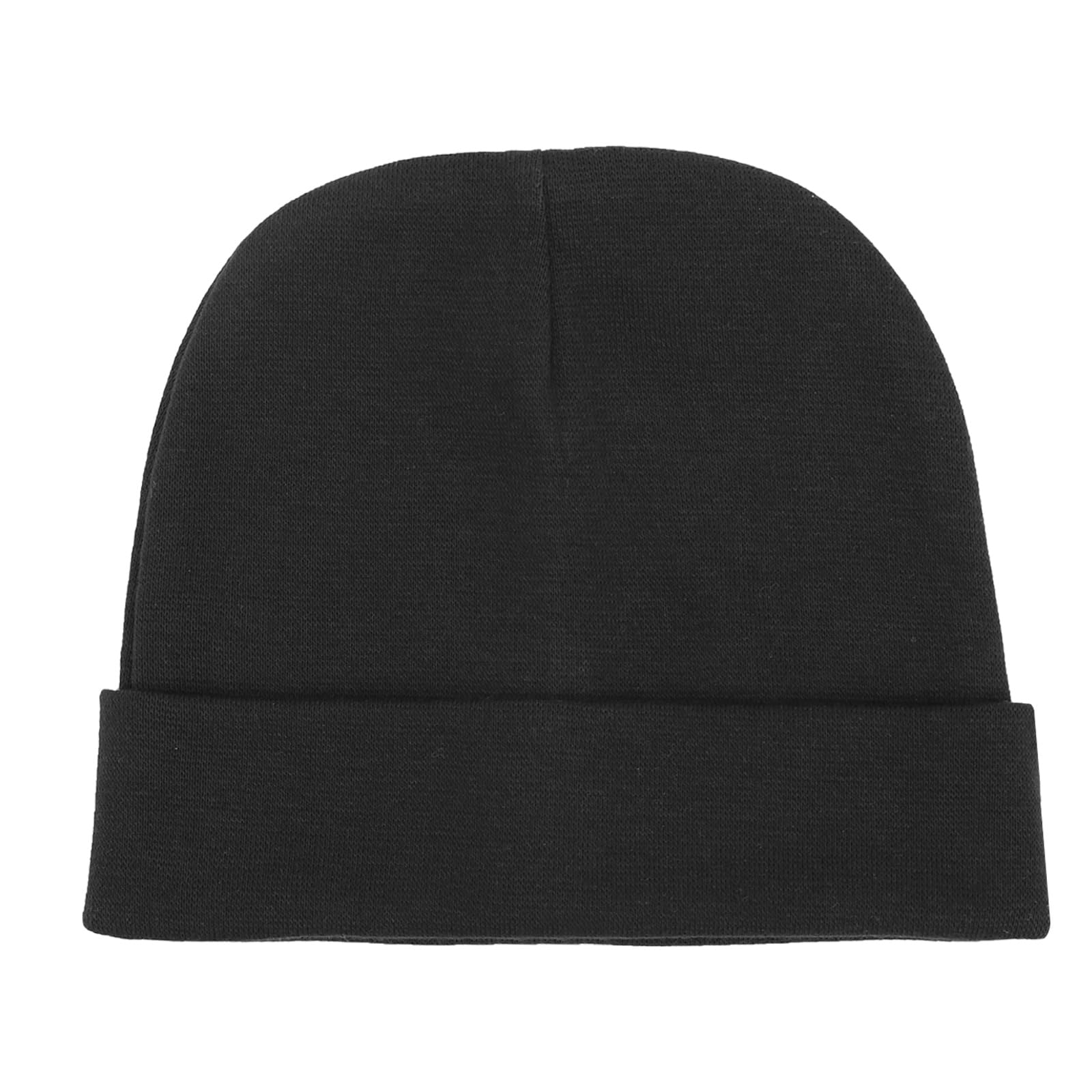 DRESHOW BQUBO 6 Pack Baby Beanie Hats for Unisex Infant Toddler Cotton Beanie Newborn Hospital Hat for Boys Girls 0-6 Months
