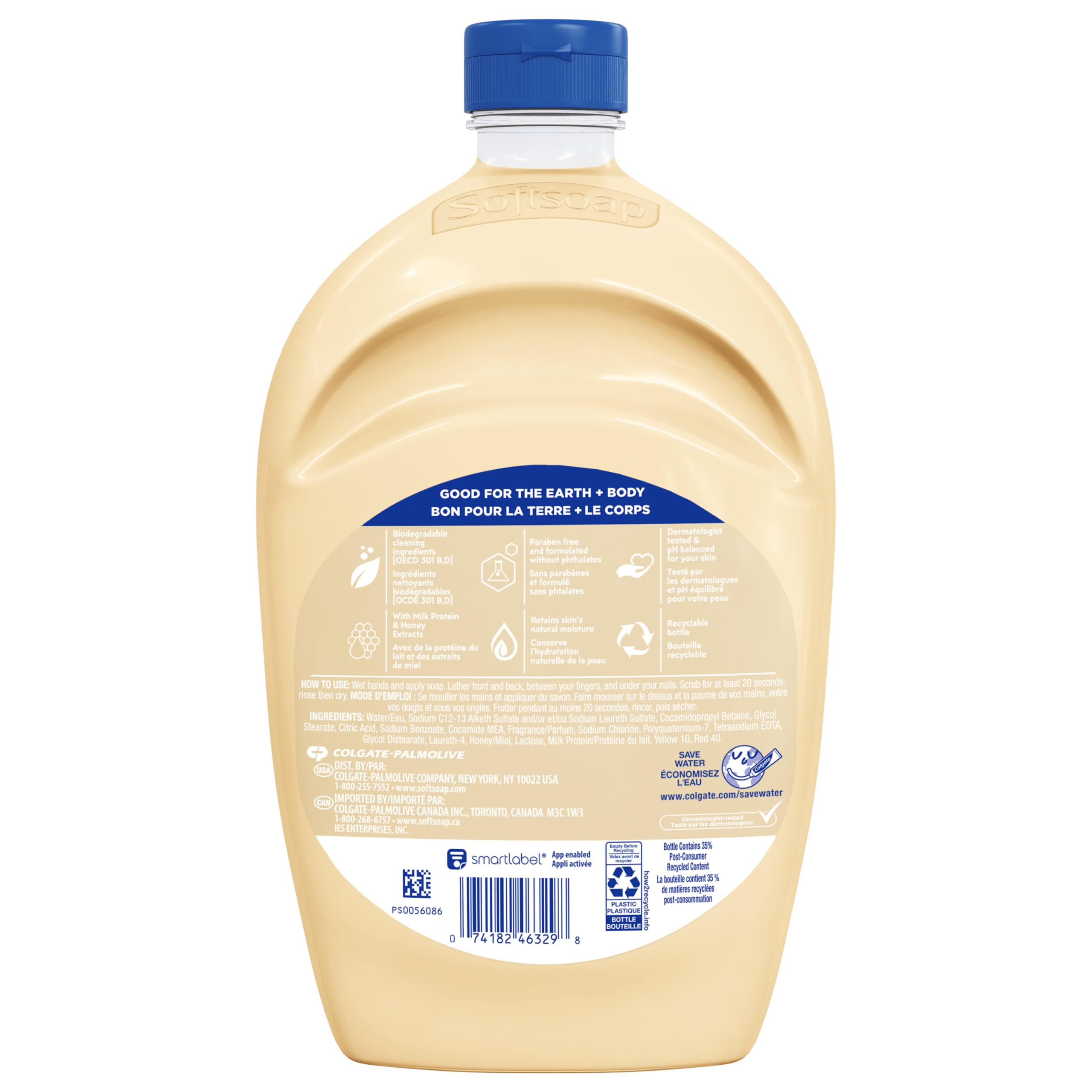 Softsoap Milk & Honey Scented, Liquid Hand Soap Refill, 50 Ounce