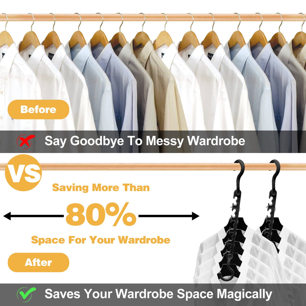 8-Pack-Closet-Organizers-and-Storage,Sturdy Organization-and-Storage-Hangers-Space-Saving for Wardrobe,Dorm-Room-Essentials for College Students Girls Smart Clothes Hanger