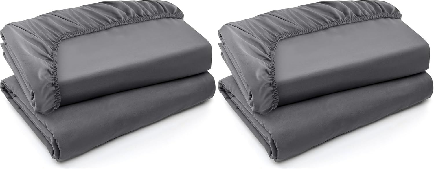 Utopia Bedding Queen Fitted Sheet - Bottom Sheet - Deep Pocket - Soft Microfiber - Shrinkage and Fade Resistant - Easy Care -1 Fitted Sheet Only (Beige)