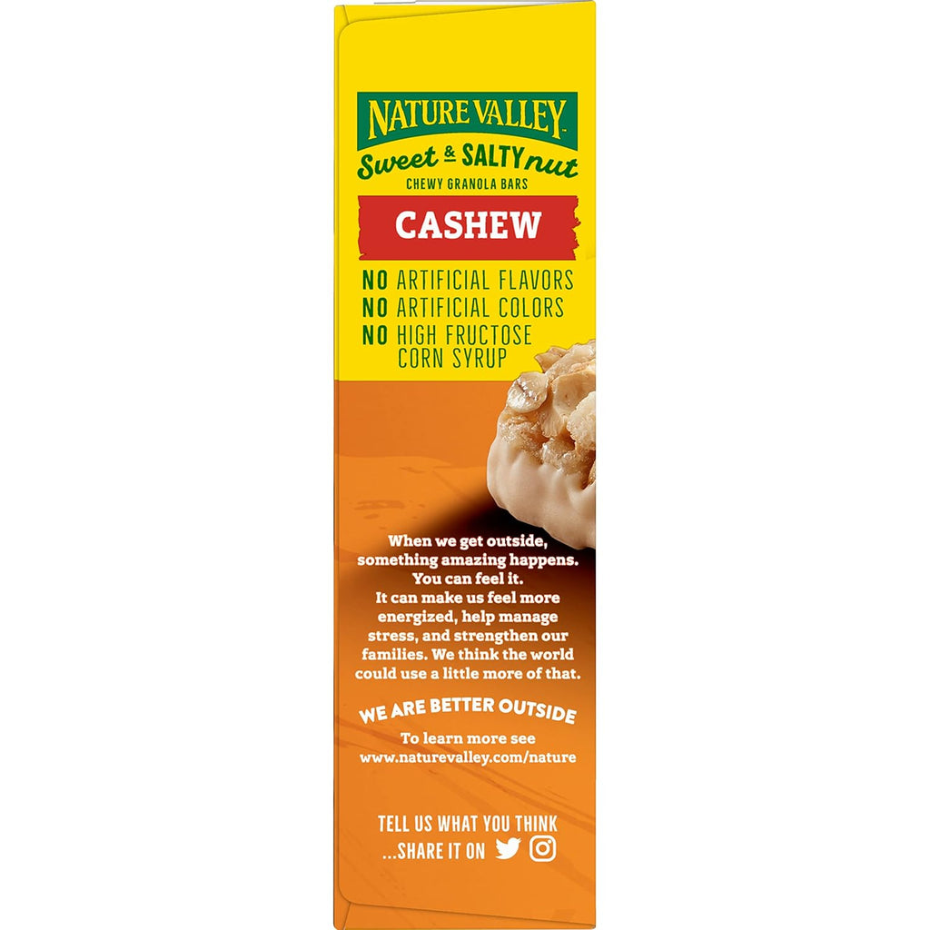 Nature Valley Sweet and Salty Nut Granola Bars, Peanut, 15 Bars, 18 oz