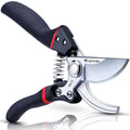 Kynup Pruning Shears, Gardening Scissors, Pruners for Gardening, Heavy Duty Garden Tools, Garden Grass Clippers Hand Hedge Shears, (Red)