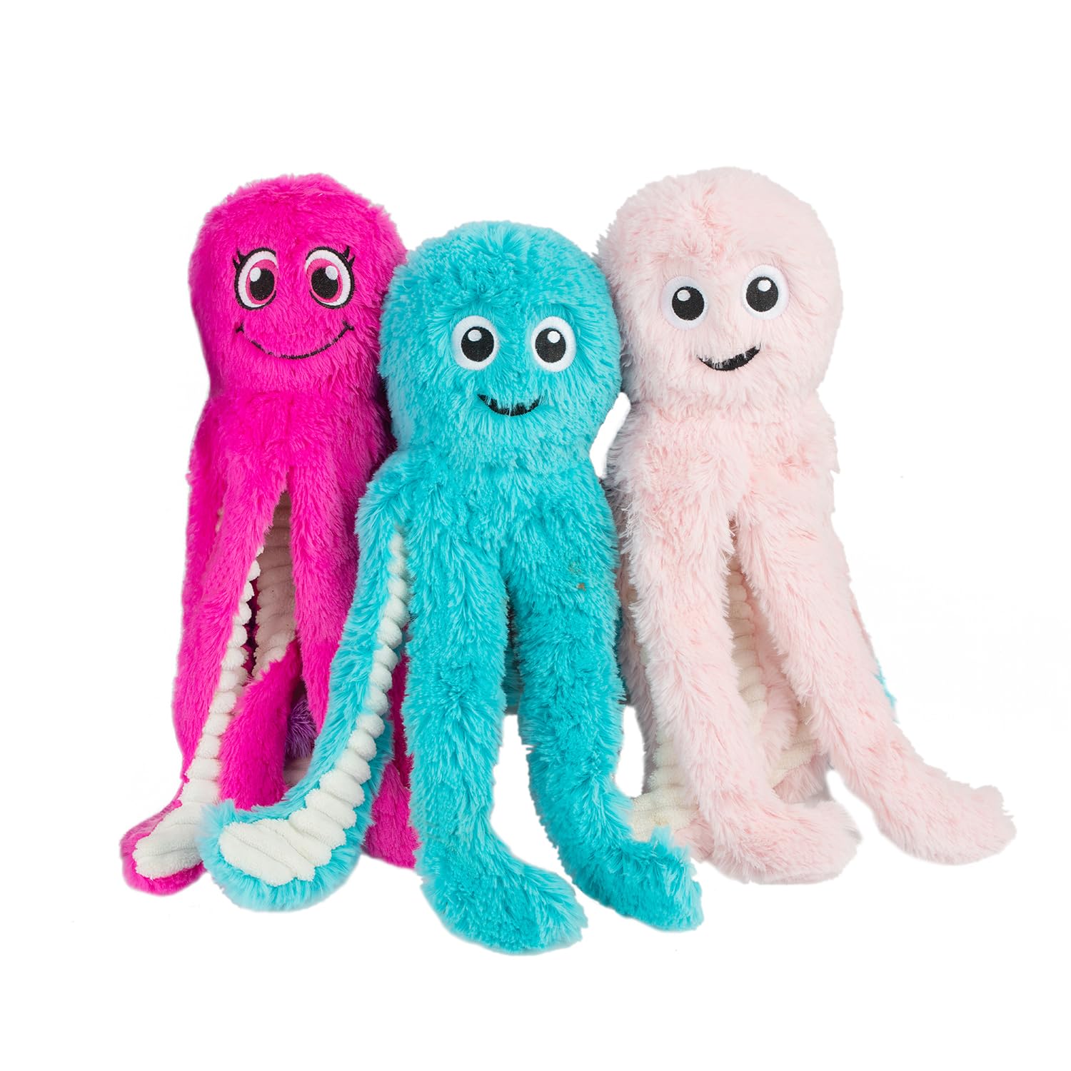 Best Pet Supplies Interactive Squeaky Dog Chew Toy, Ideal Dog Toys for Chewers, Small, Medium & Large Dogs, and Fetch Lovers - Crinkle Duck (Yellow), Large