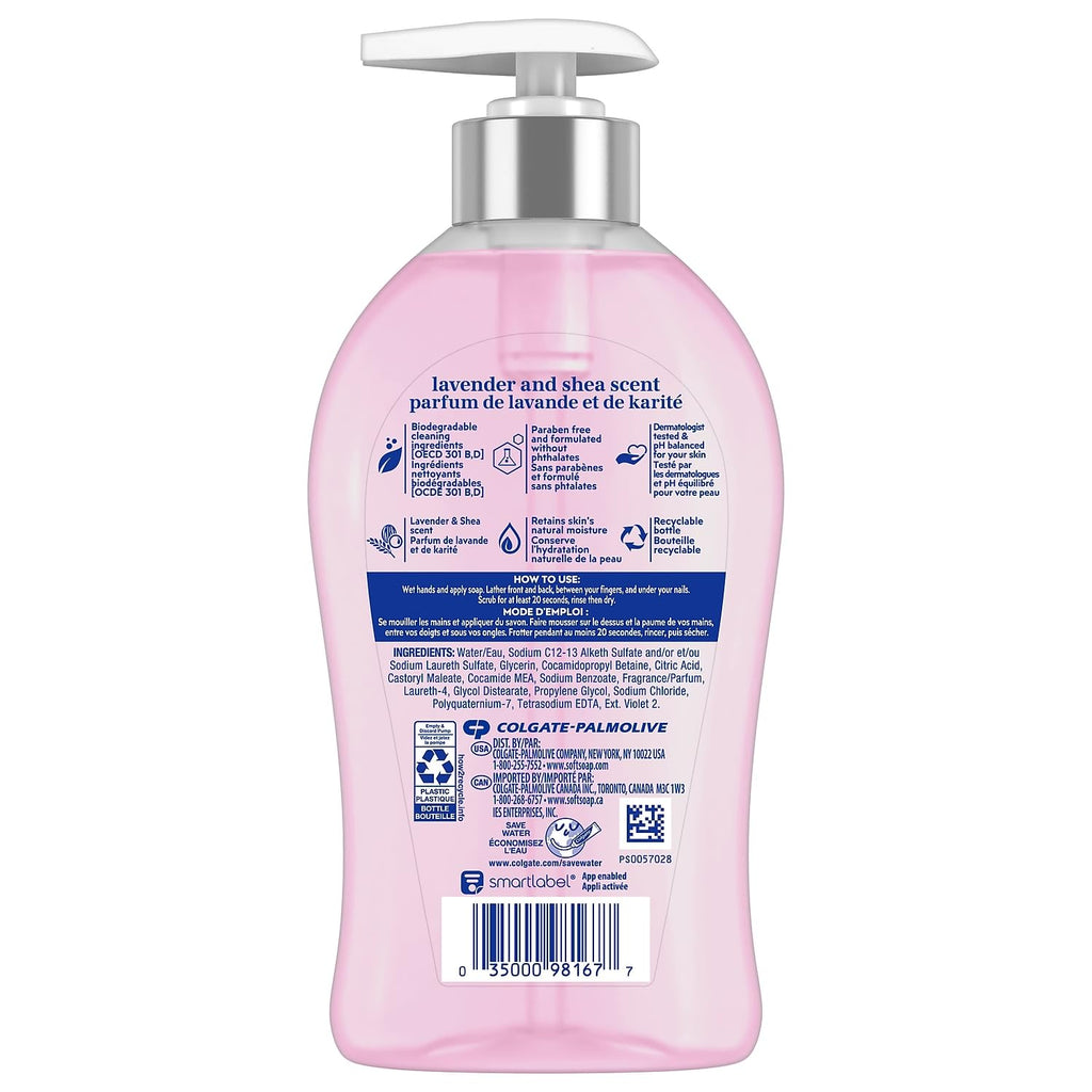 Softsoap Deeply Moisturizing Liquid Hand Soap Pump Warm Coconut Milk, Vanilla, 11.25 Fl Oz