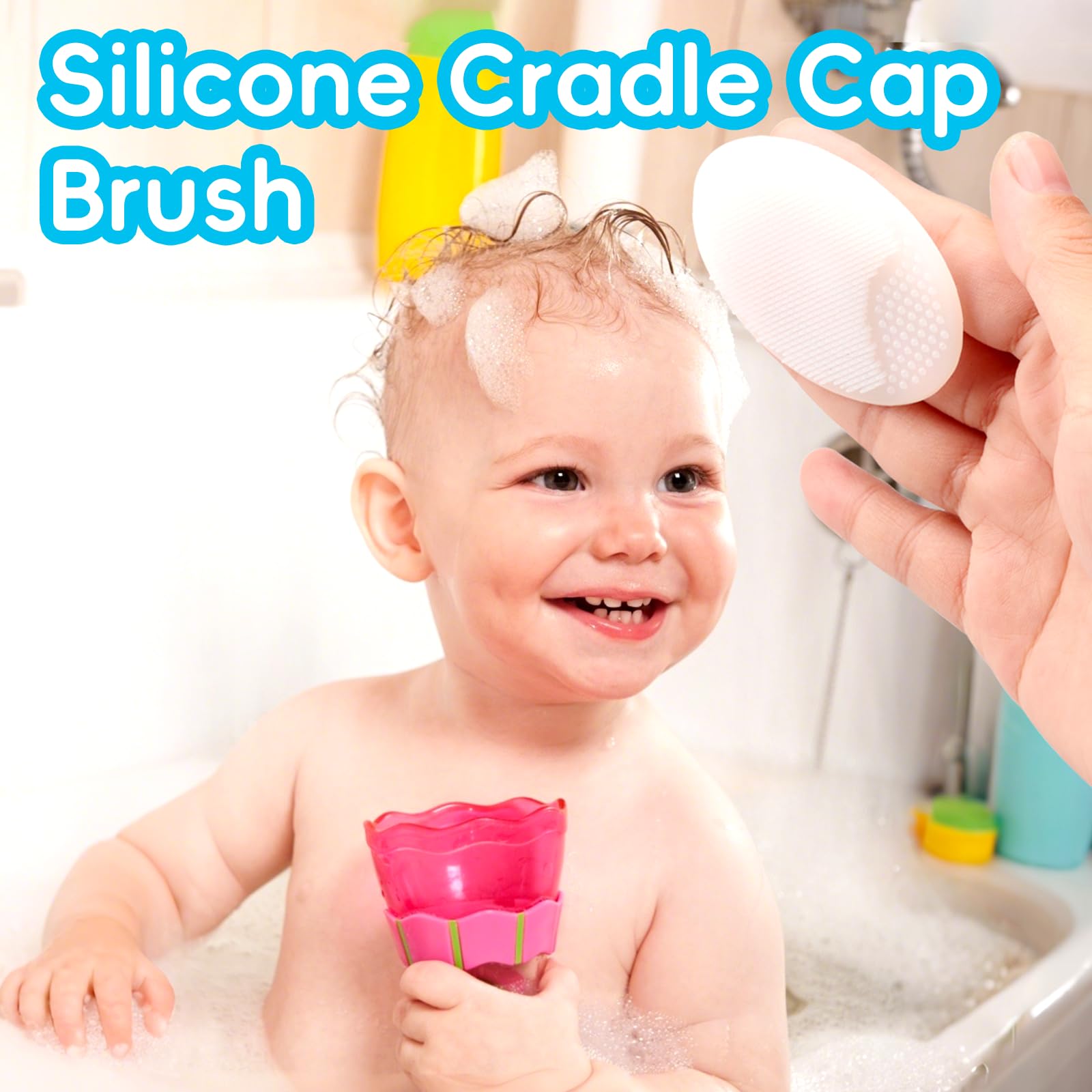 Baby Grooming Kit, Infant Safety Care Set with Hair Brush Comb Nail Clipper Nasal Aspirator,Baby Essentials Kit for Newborn Girls Boys (Grey White)