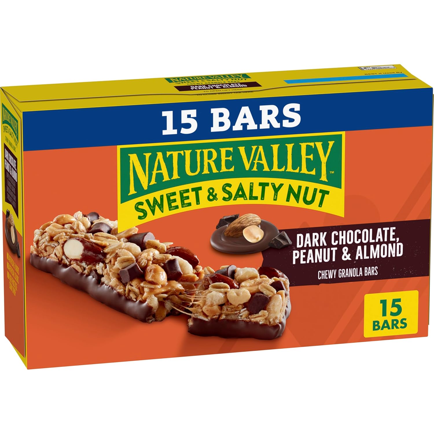 Nature Valley Sweet and Salty Nut Granola Bars, Peanut, 15 Bars, 18 oz