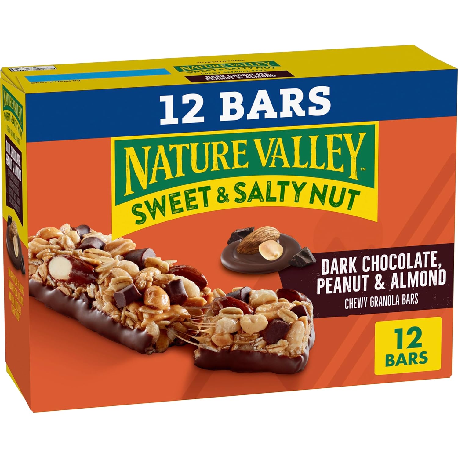 Nature Valley Sweet and Salty Nut Granola Bars, Peanut, 15 Bars, 18 oz