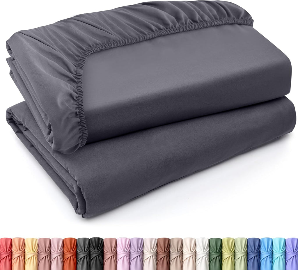 Utopia Bedding Queen Fitted Sheet - Bottom Sheet - Deep Pocket - Soft Microfiber - Shrinkage and Fade Resistant - Easy Care -1 Fitted Sheet Only (Beige)