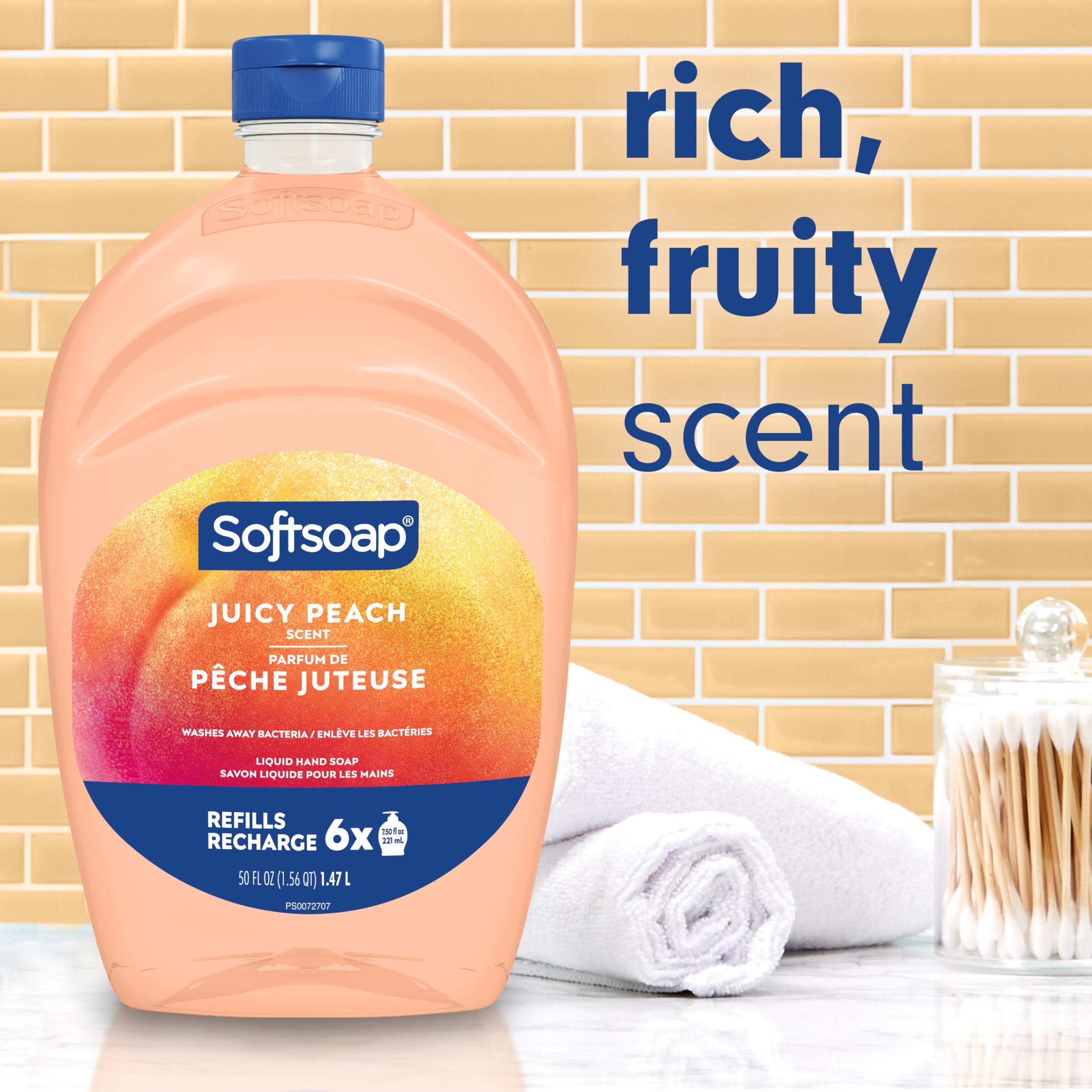 Softsoap Milk & Honey Scented, Liquid Hand Soap Refill, 50 Ounce