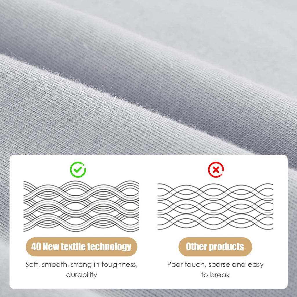 SWEET DOLPHIN 3-Pack Baby Swaddle Sleep Sacks - Newborn Swaddle Blanket with Soft Cotton - Ergonomic Wrap for Boys and Girls, 0-3 Months, Grey