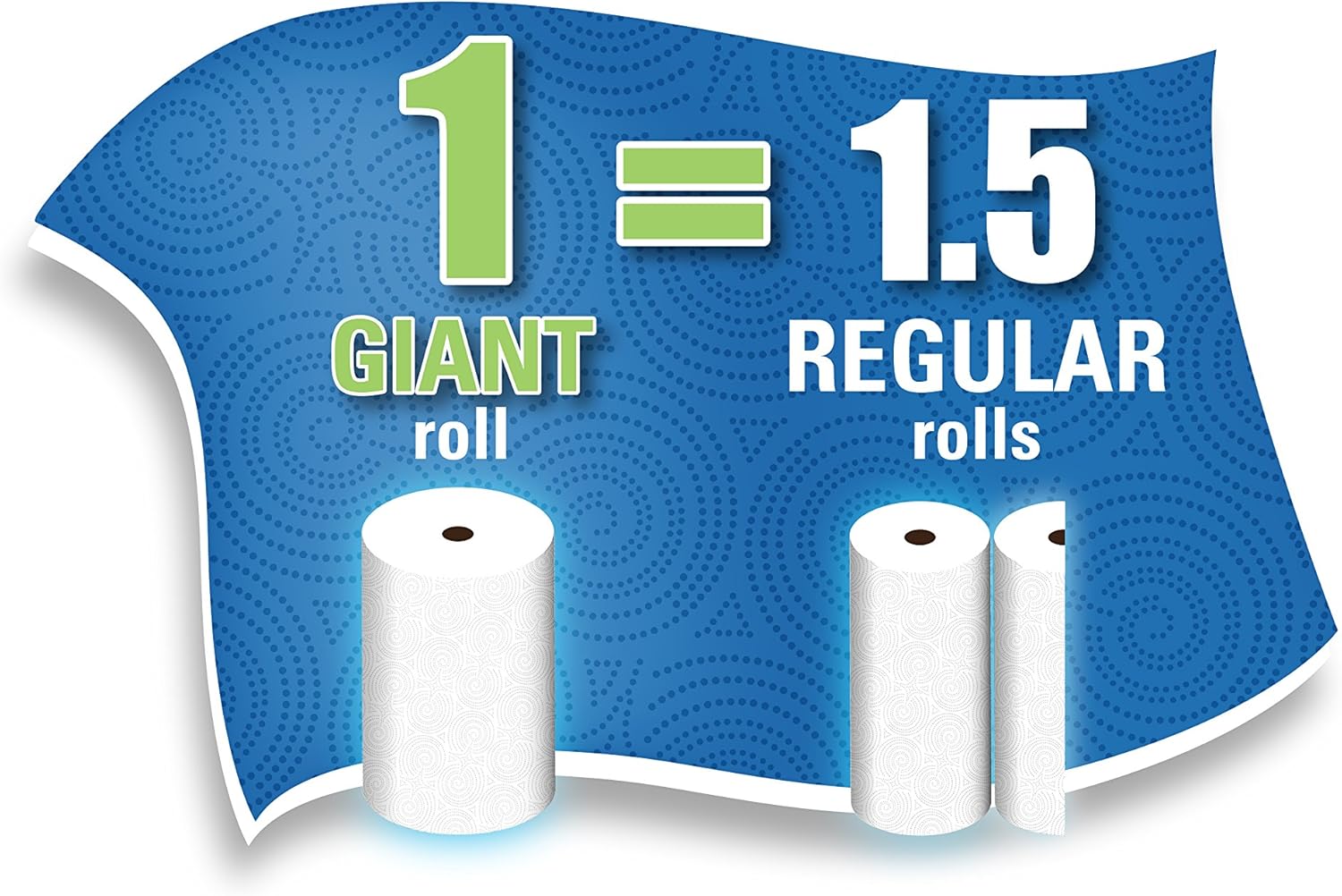 Sparkle Pick-A-Size Paper Towels, 24 Double Rolls (2,640 Sheets Total) - Strong 2-Ply Towels for Kitchen Cleanup and Everyday Messes