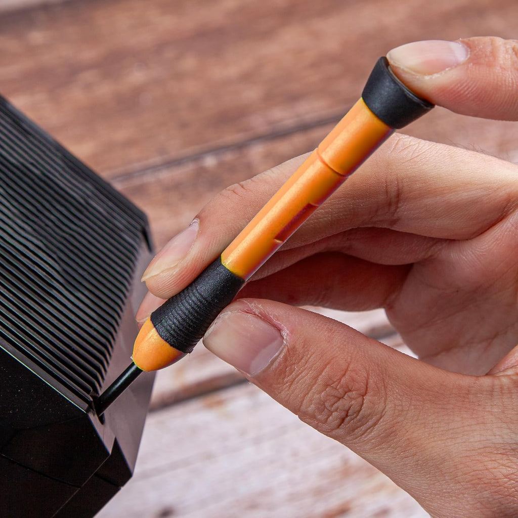 CARTMAN 39 Piece Tool Set General Household Hand Kit with Plastic Toolbox Storage Case Orange