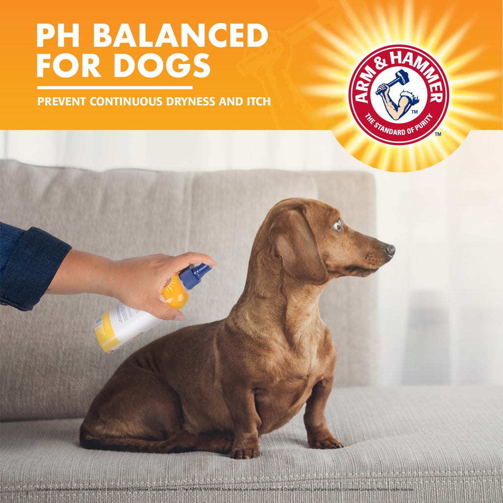Arm & Hammer for Pets Itch Relief Spray for Dogs - Dog Itch Relief with Baking Soda Chamomile & Peppermint Scent - Professional Dog Skin Care - Anti Itch Spray for Dogs, Itchy Dog Skin Relief 8oz