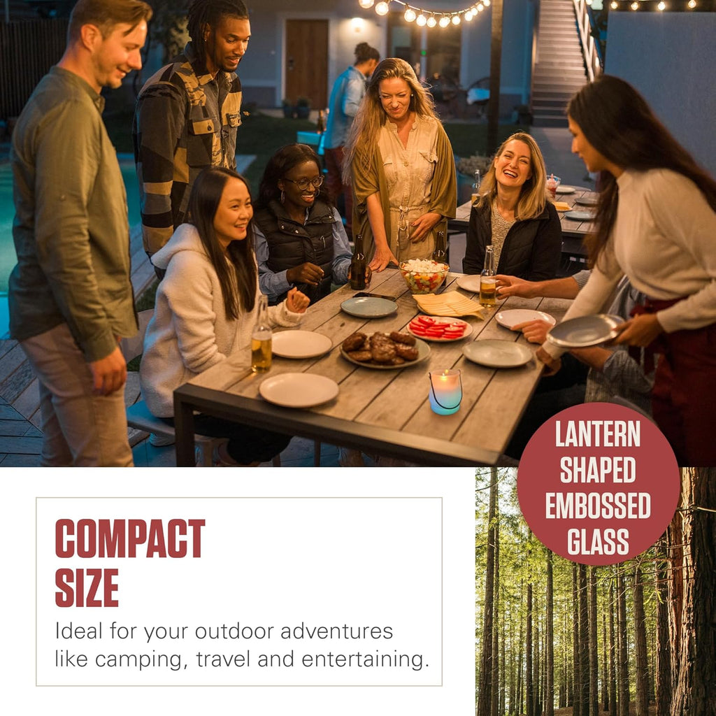 Coleman Color Changing LED Citronella Outdoor Scented Candle