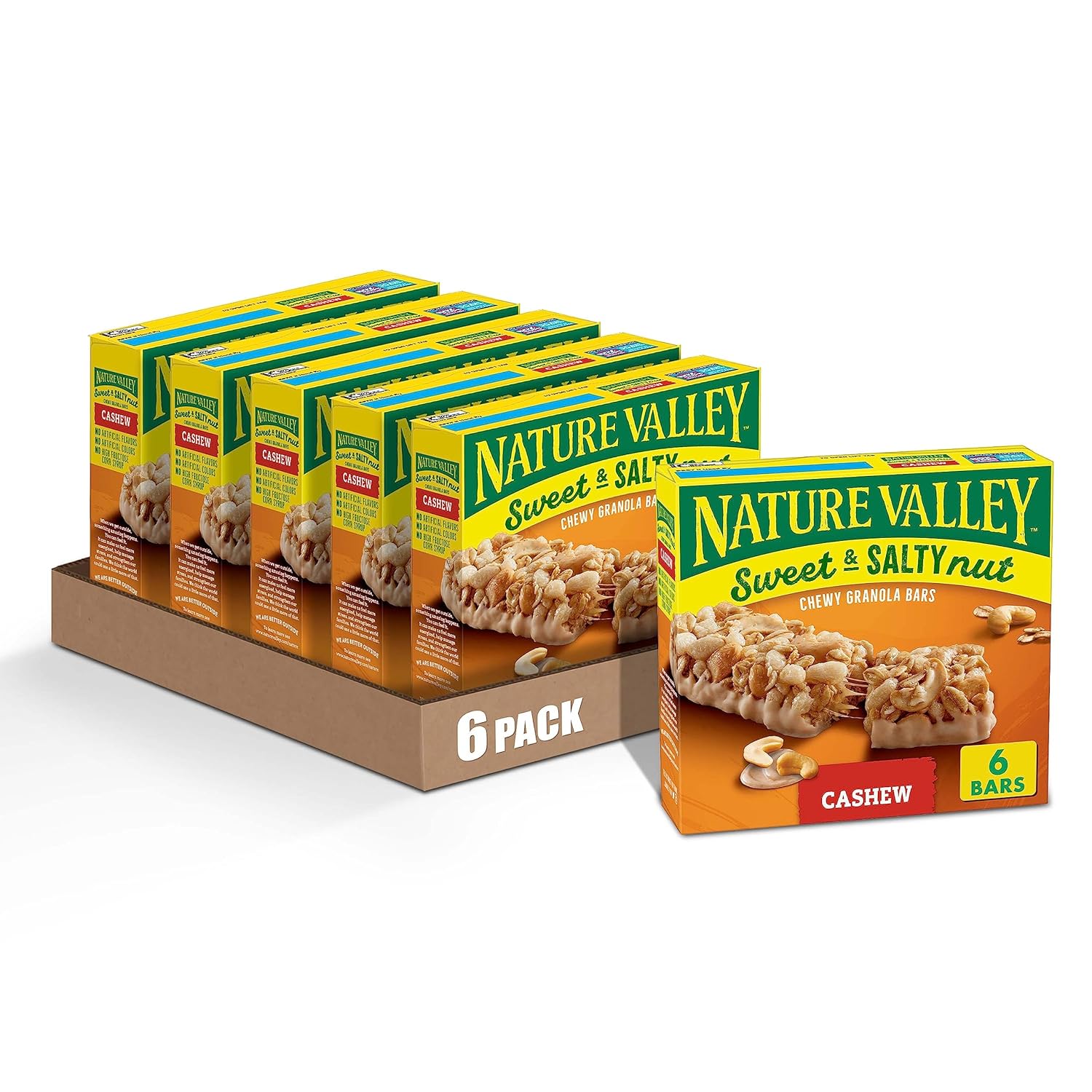 Nature Valley Sweet and Salty Nut Granola Bars, Peanut, 15 Bars, 18 oz