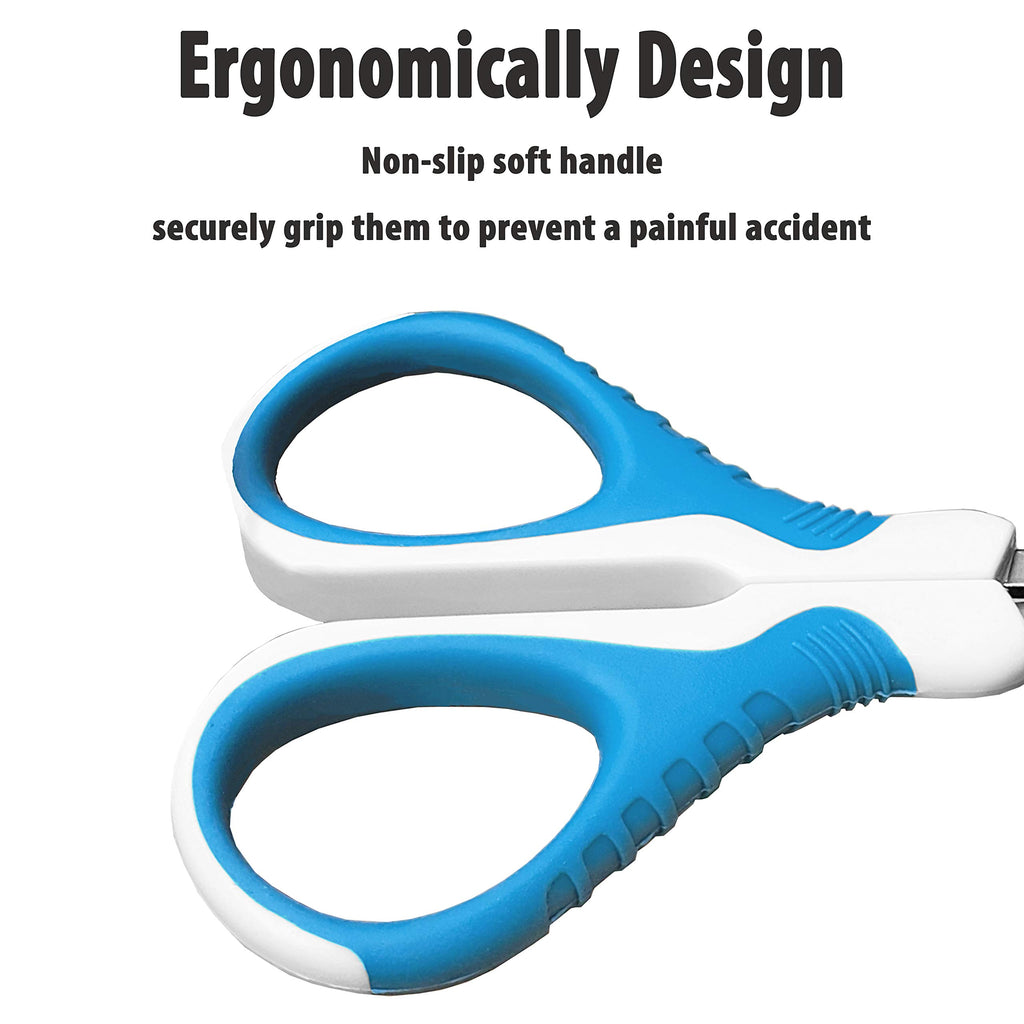gonicc Dog & Cat Pets Nail Clippers and Trimmers - with Safety Guard to Avoid Overcutting, Free Nail File, Razor Sharp Blade - Professional Grooming Tool for Pets