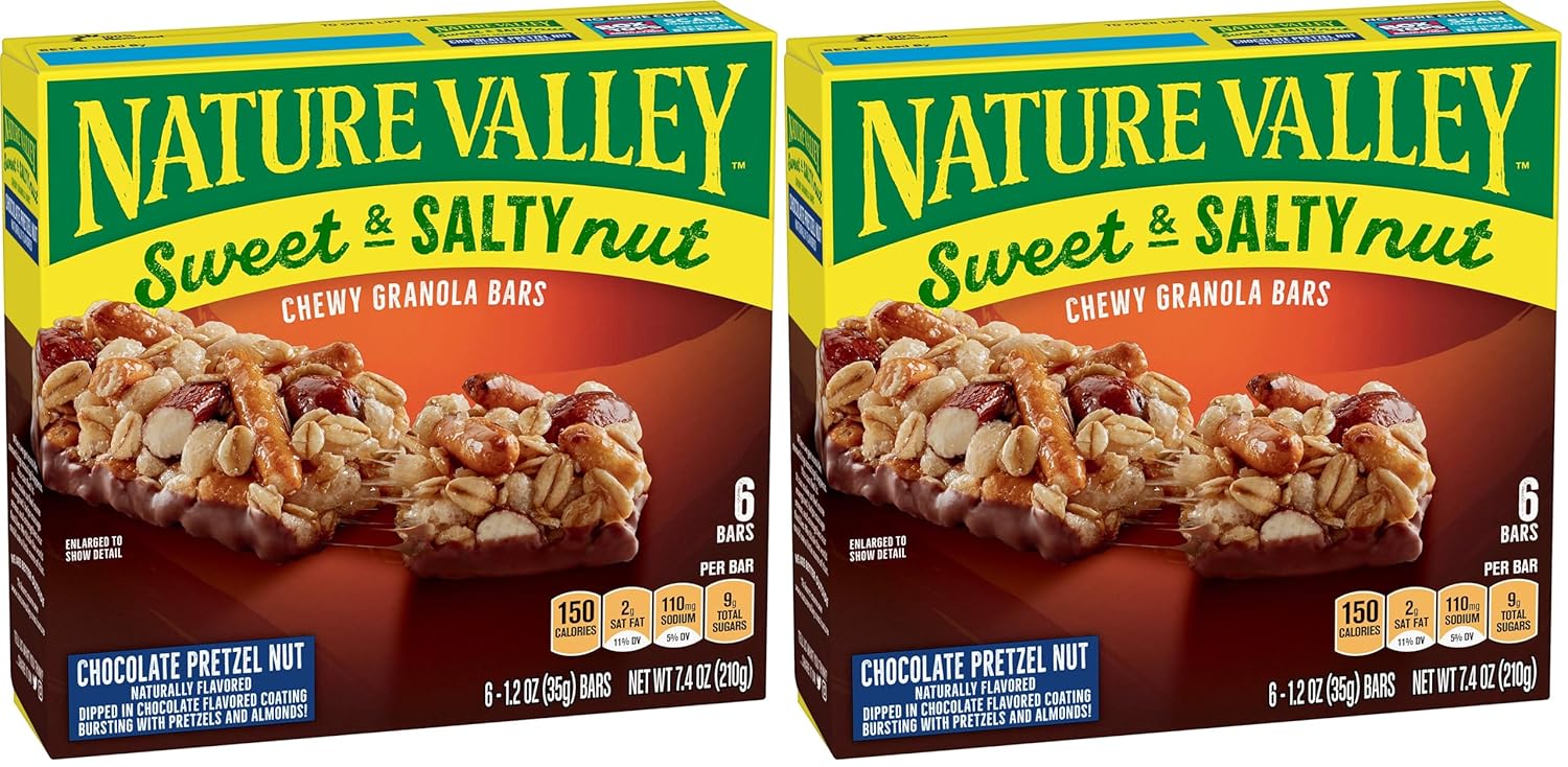 Nature Valley Sweet and Salty Nut Granola Bars, Peanut, 15 Bars, 18 oz