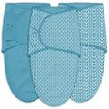 SWEET DOLPHIN 3-Pack Baby Swaddle Sleep Sacks - Newborn Swaddle Blanket with Soft Cotton - Ergonomic Wrap for Boys and Girls, 0-3 Months, Grey