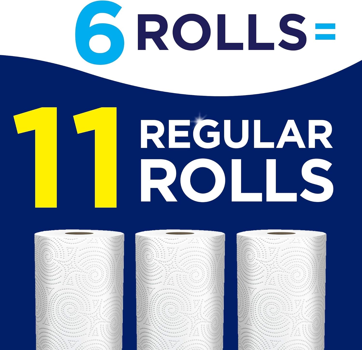 Sparkle Pick-A-Size Paper Towels, 24 Double Rolls (2,640 Sheets Total) - Strong 2-Ply Towels for Kitchen Cleanup and Everyday Messes