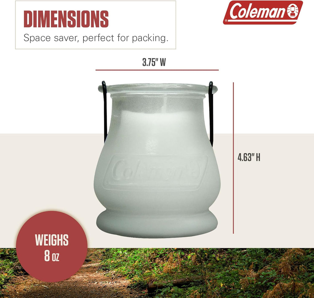 Coleman Color Changing LED Citronella Outdoor Scented Candle
