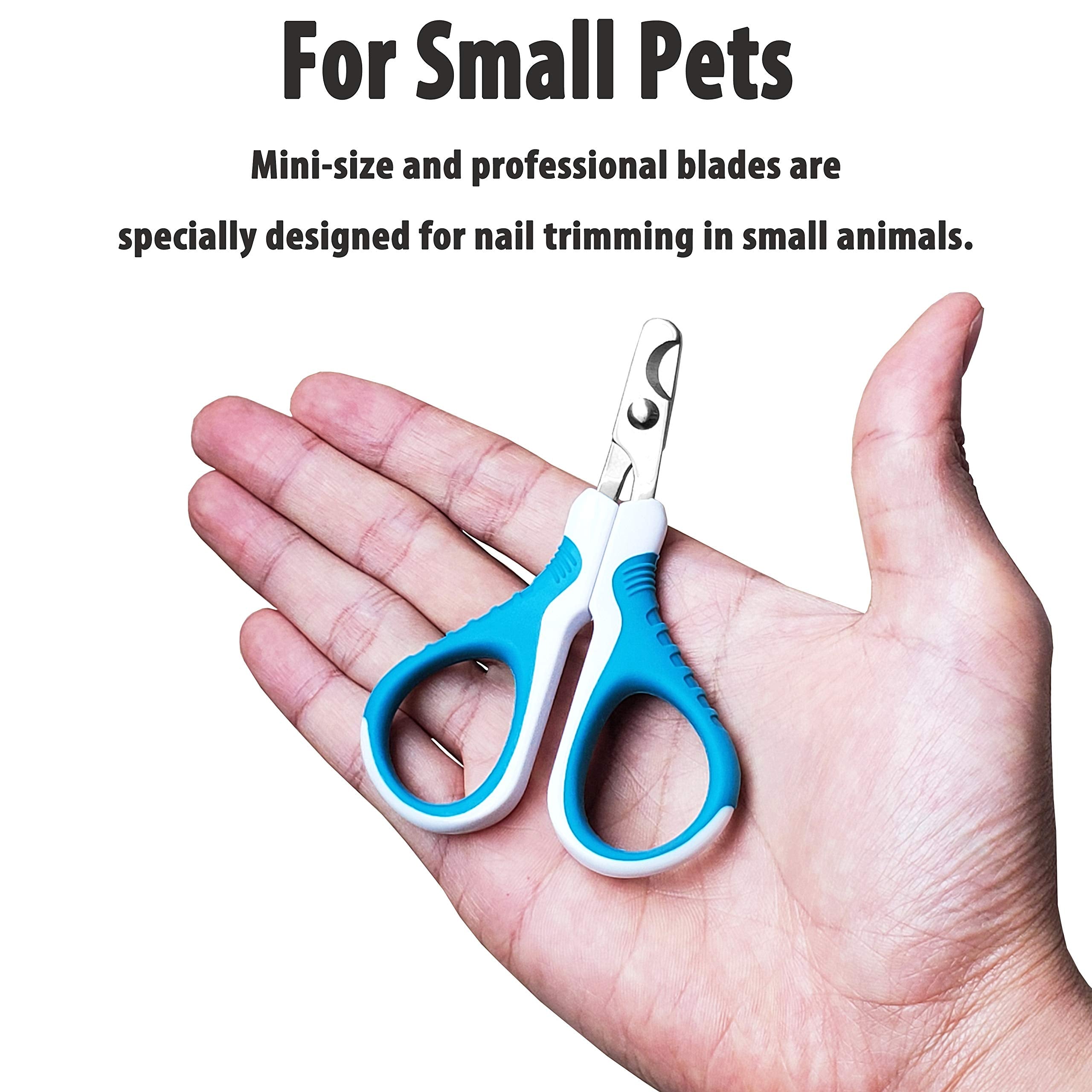 gonicc Dog & Cat Pets Nail Clippers and Trimmers - with Safety Guard to Avoid Overcutting, Free Nail File, Razor Sharp Blade - Professional Grooming Tool for Pets