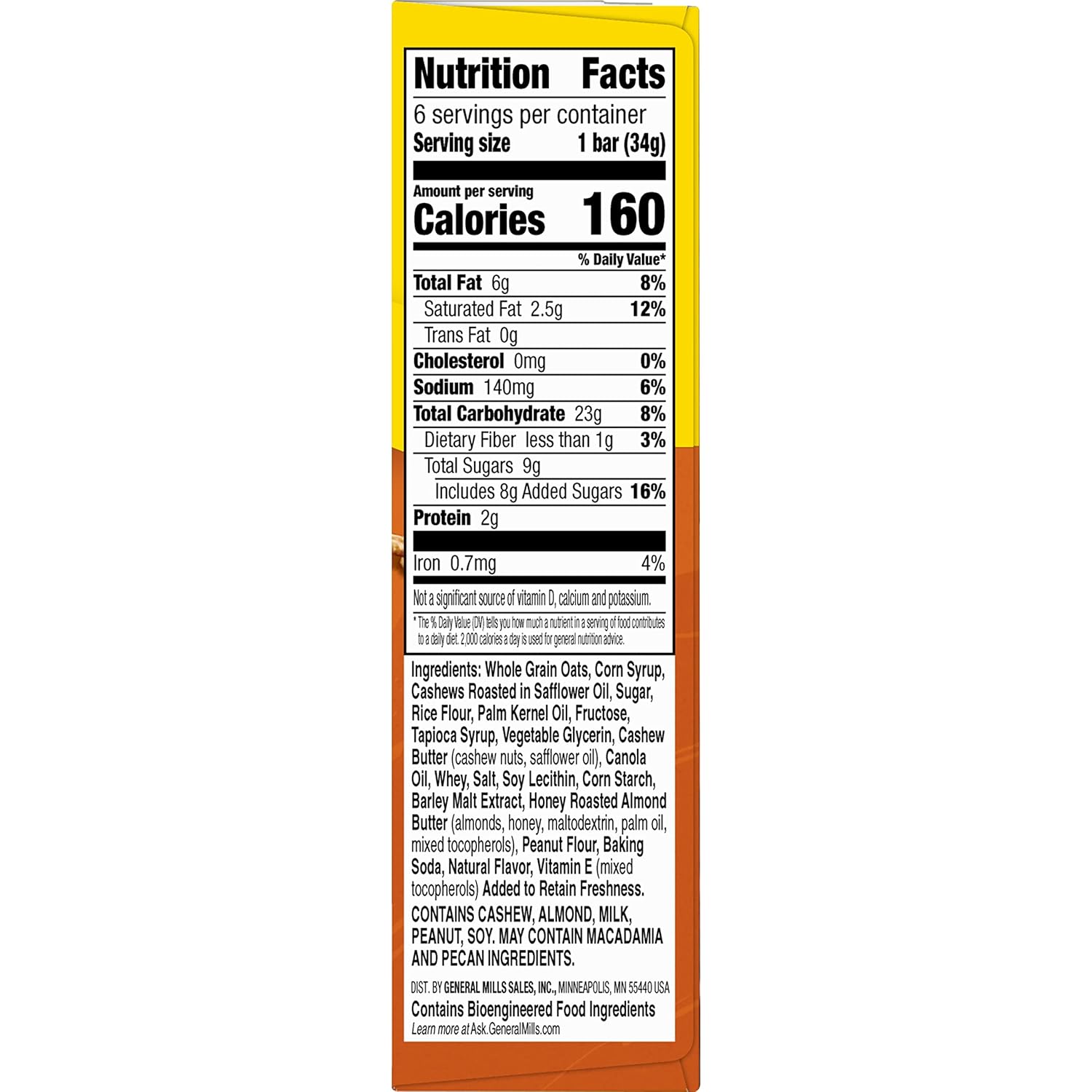 Nature Valley Sweet and Salty Nut Granola Bars, Peanut, 15 Bars, 18 oz