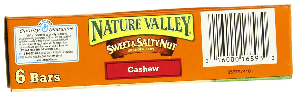 Nature Valley Sweet and Salty Nut Granola Bars, Peanut, 15 Bars, 18 oz