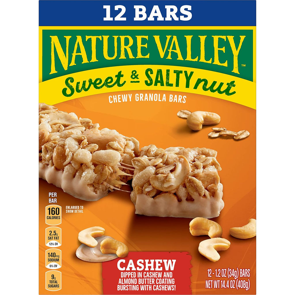 Nature Valley Sweet and Salty Nut Granola Bars, Peanut, 15 Bars, 18 oz