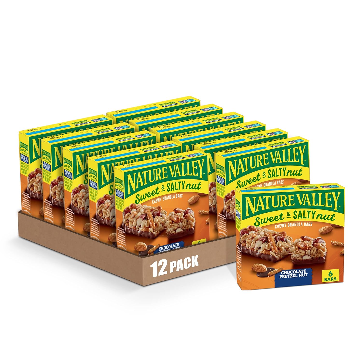 Nature Valley Sweet and Salty Nut Granola Bars, Peanut, 15 Bars, 18 oz