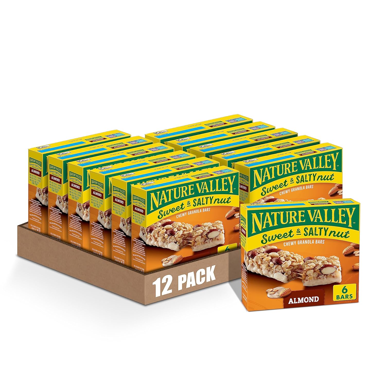 Nature Valley Sweet and Salty Nut Granola Bars, Peanut, 15 Bars, 18 oz