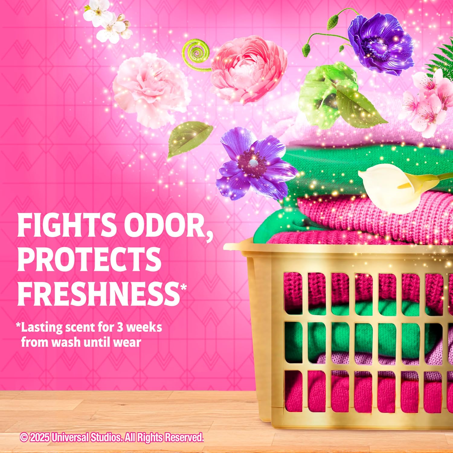 Gain Flings! "Wicked: For Good" Limited Edition Laundry Detergent Pacs, 42 Count, Fantabulous Floral Scent, 3 in 1 HE Detergent Pacs with Oxi Boost and Febreeze