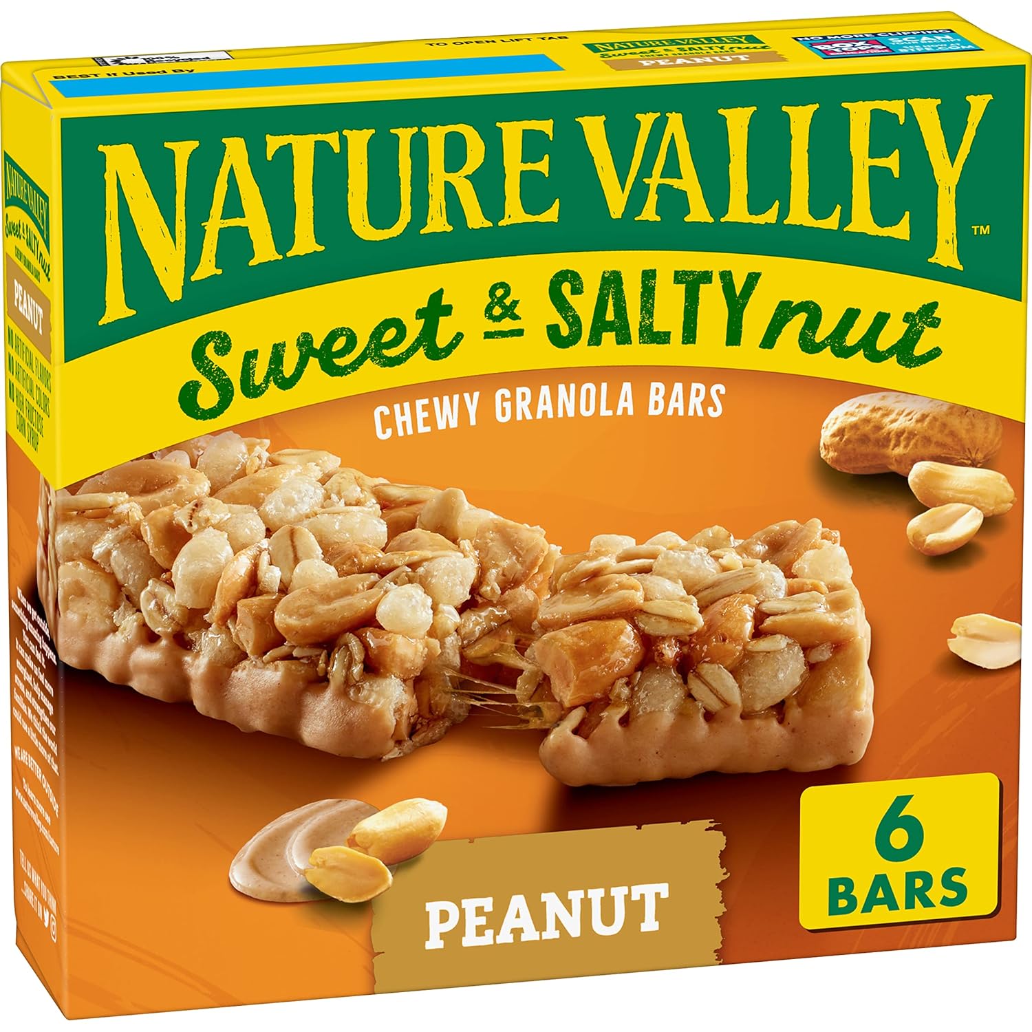Nature Valley Sweet and Salty Nut Granola Bars, Peanut, 15 Bars, 18 oz