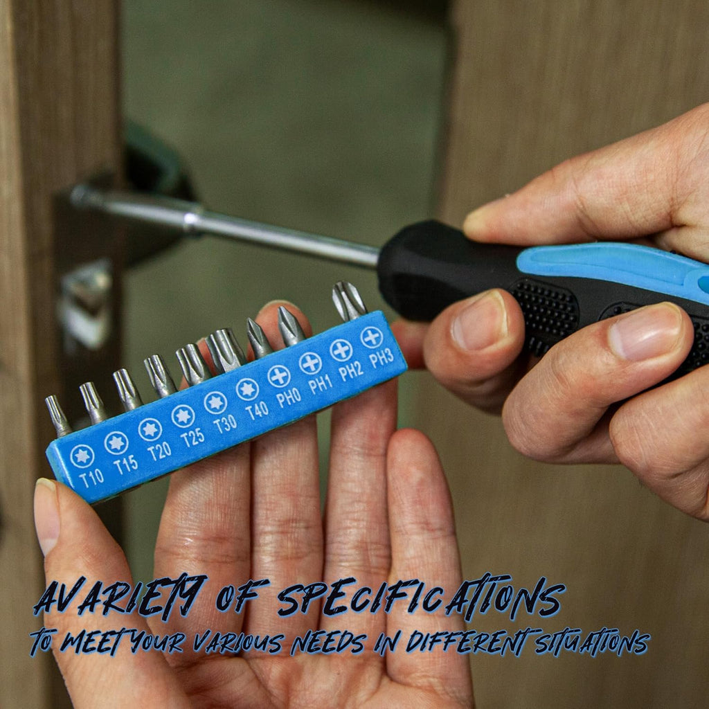 CARTMAN 39 Piece Tool Set General Household Hand Kit with Plastic Toolbox Storage Case Orange